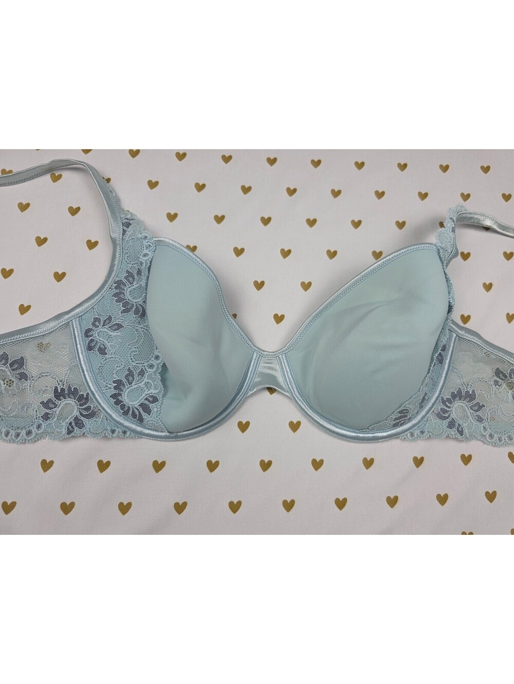 Victorias Secret  Vintage Sexy y2k Lined Demi Balconette Bra 36D
